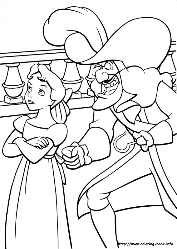 Peter Pan coloring picture